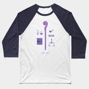 RPG Adventure Kit - Wizard Baseball T-Shirt